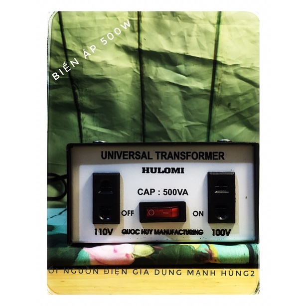Đổi nguồn 500VA ASIA - nguồn ra 110-100v