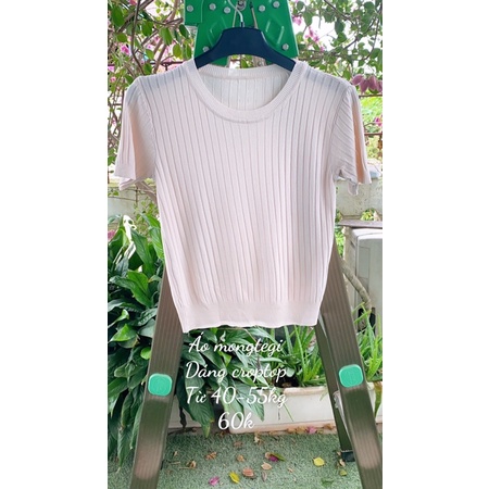 Áo mongtegi dáng croptop