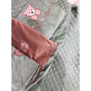 Trần bông ga, chăn, drap