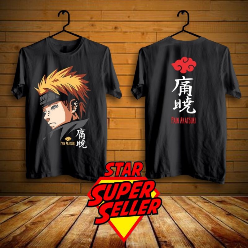 Áo thun in hình Anime T-Shirt - Yahiko Pain Akatsuki  - giá rẻ
