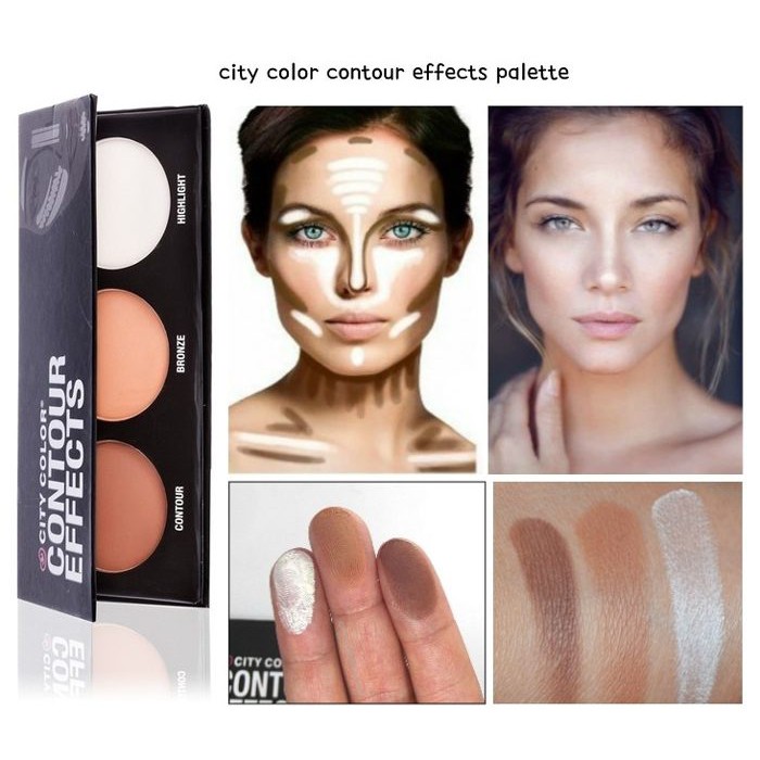 Bảng phấn tạo khối Hightlight City Color Contour Effects