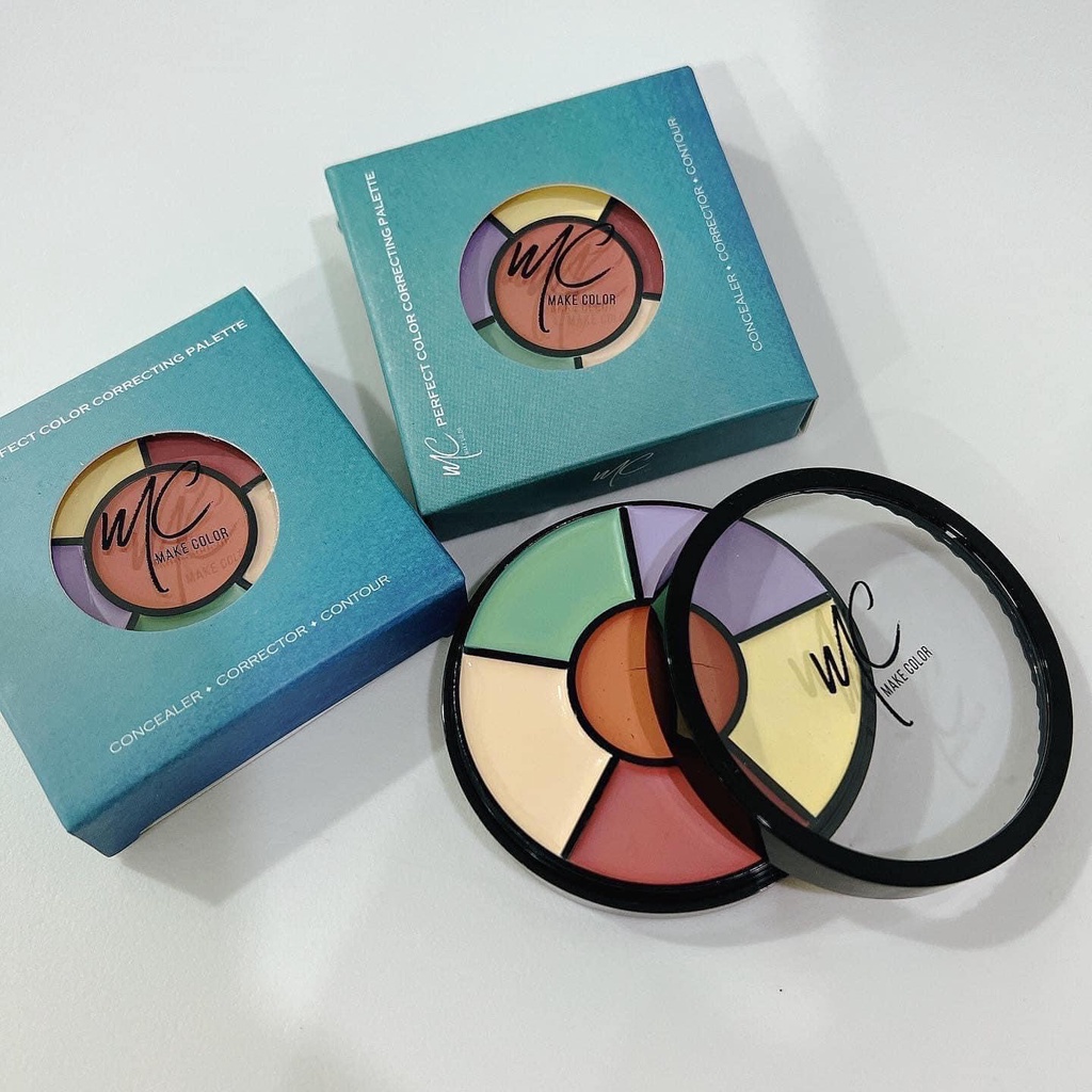 Che Khuyết Điểm Triệt sắc MC Makeup color 6 ô Thái Lan Che Mọi Khuyết Điểm
