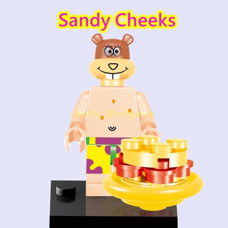 Bộ Đồ Chơi Lắp Ráp Mô Hình Nhân Vật SpongeBob SquarePants Patrick Star Dành Cho Trẻ Em