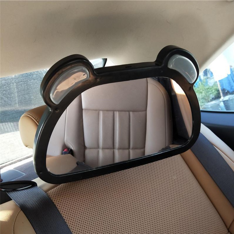 Gương Chiếu Hậu Tích Hợp Đèn LED Gắn Ghế Ngồi Xe Hơi An Toàn Cho Bé
