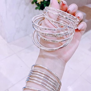 VÒNG TAY BẠC BẢN RỖNG CHO NỮ SIÊU XINH- TRANG SỨC BẠC