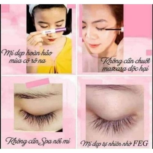 Combo dưỡng mi Feg[GIÁ SỈ CHÍNH HÃNG100%] dưỡng mày hiệu quả sau 7 ngày sử dụng