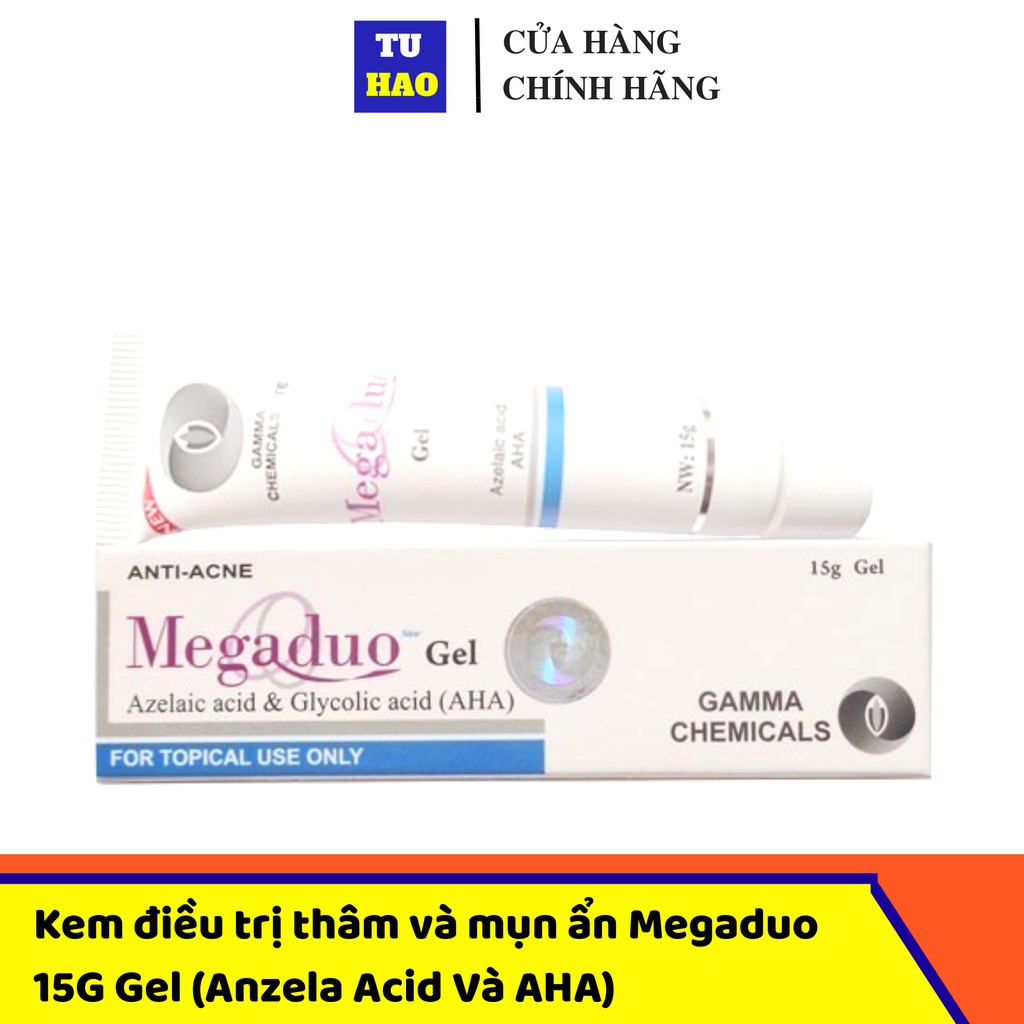 Kem ngừa mụn Megaduo 15g [Freeship] Gel ngừa mụn trứng cá, giảm thâm