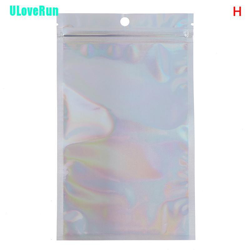 Set 10 Túi Nhôm Khóa Zip Đựng Trang Sức Đa Năng Tiện Dụng