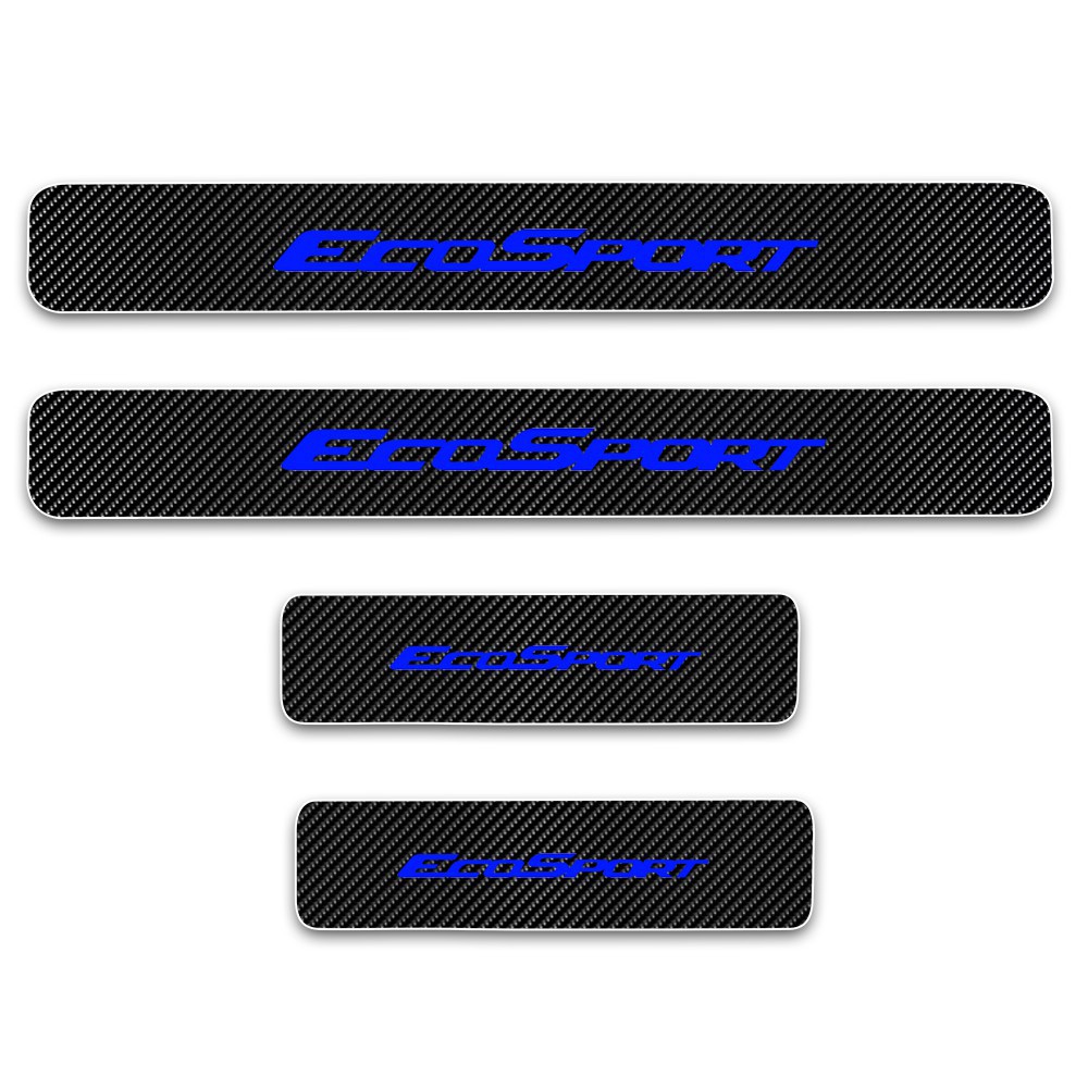 Set 4 miếng dán bảo vệ bậc lên xuống chống trầy cho xe hơi Ford Ecosport