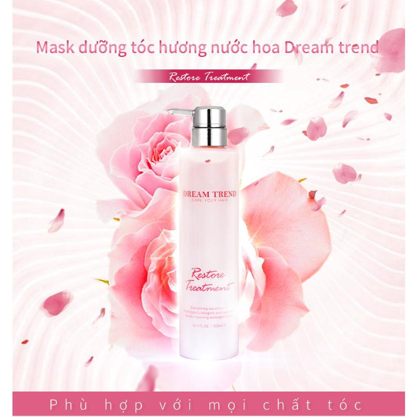 Mặt nạ dưỡng tóc Restore Treament DREAM TREND - Chai 500 ml