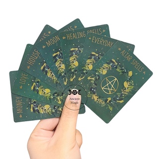 100 thẻ hướng dẫn thực hành spell / witchcraft | ancient magic by ly hỏa