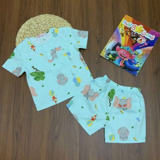 Bộ Kate lụa Thái cho bé trai size 10kg _35kg