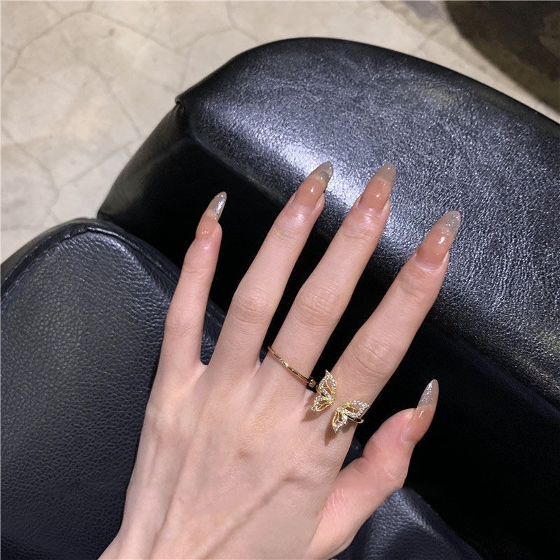 Nhẫn Đeo Tay Hình Bướm Thời Trang Dành Cho Nữ