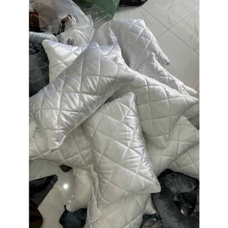 Gối lụa chần bông cho spa kích thước 32x45cm