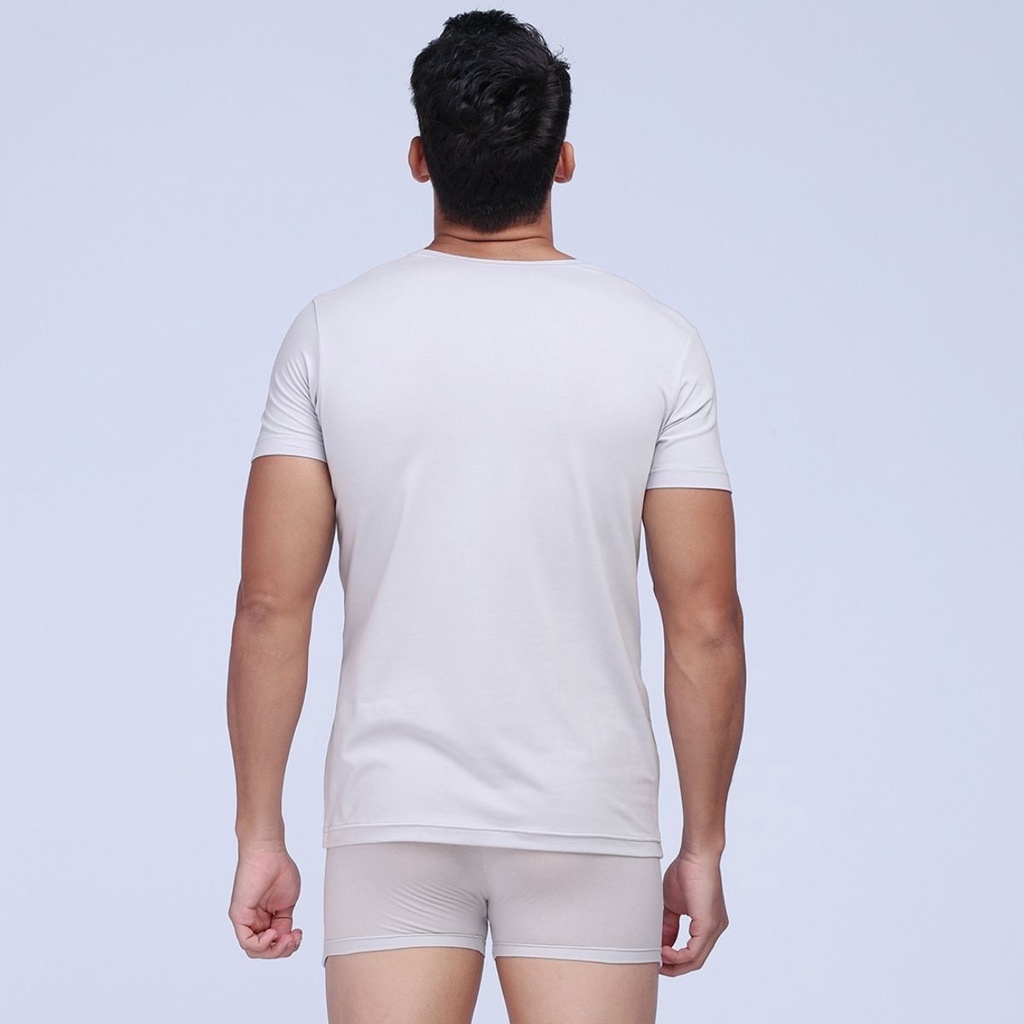 Áo Thun Nam Trơn Jockey Cotton Màu Trắng Xám Xanh Đen - JIMT7114 | BigBuy360 - bigbuy360.vn