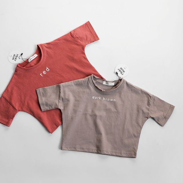 Áo thun 100% cotton của Minky mom.