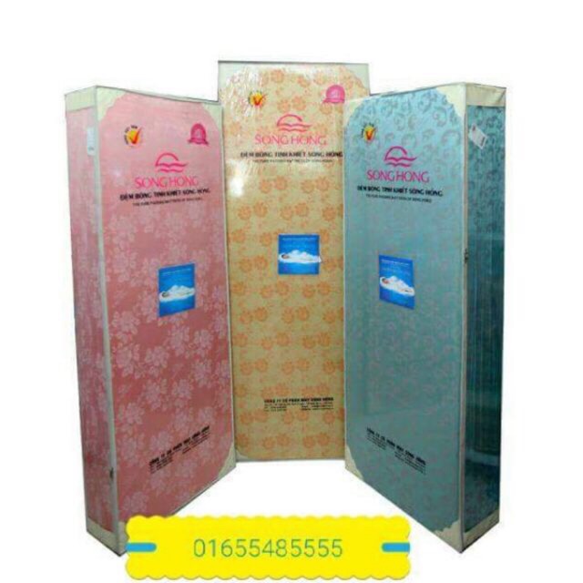 Đệm bông ép tinh khiet Sông Hồng 2mx2.2mx 9 cm