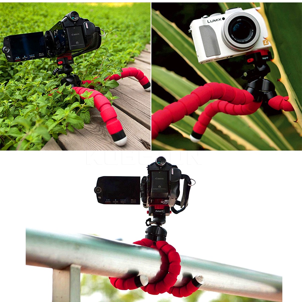 Giá Đỡ Ba Chân Linh Hoạt Hình Bạch Tuộc Cho Điện Thoại Di Động / Máy Ảnh / Tripod