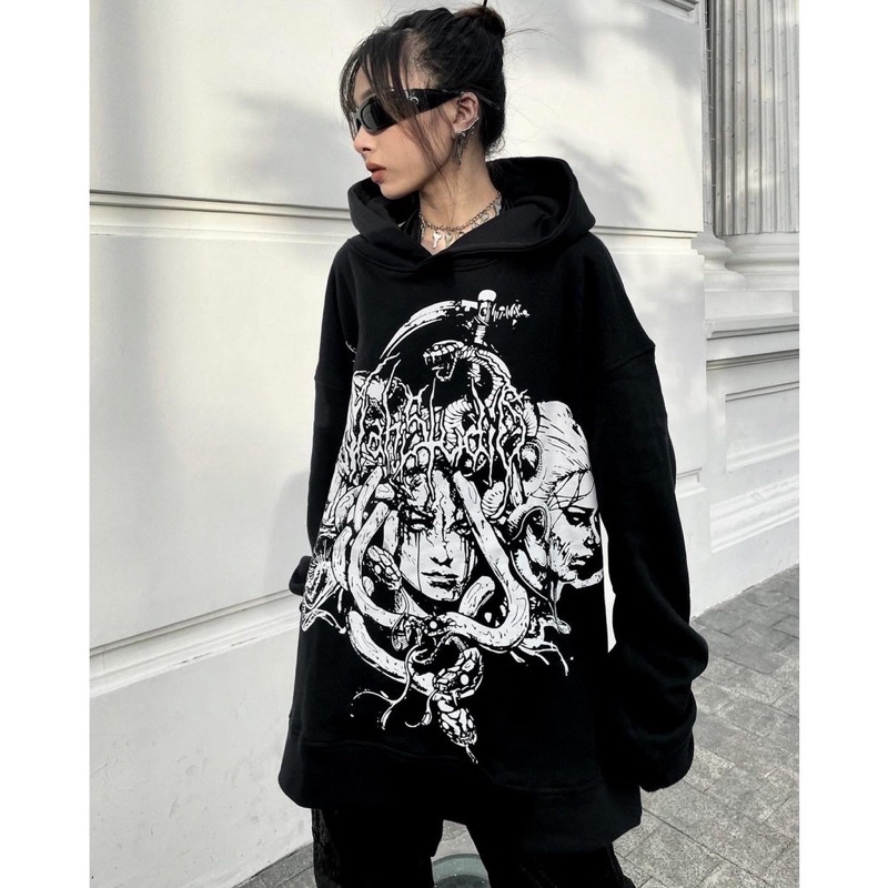 Áo Hoodie Khoác Nỉ VAH Studio MOON FULL TAG HÃNG Local Brand Unisex Wearzone Unisex Nam Nữ