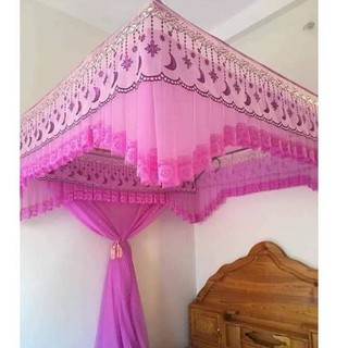 MÀN  KHUNG CUNG ĐÌNH TUYN LẠNH PHỐI REN CAO CẤP