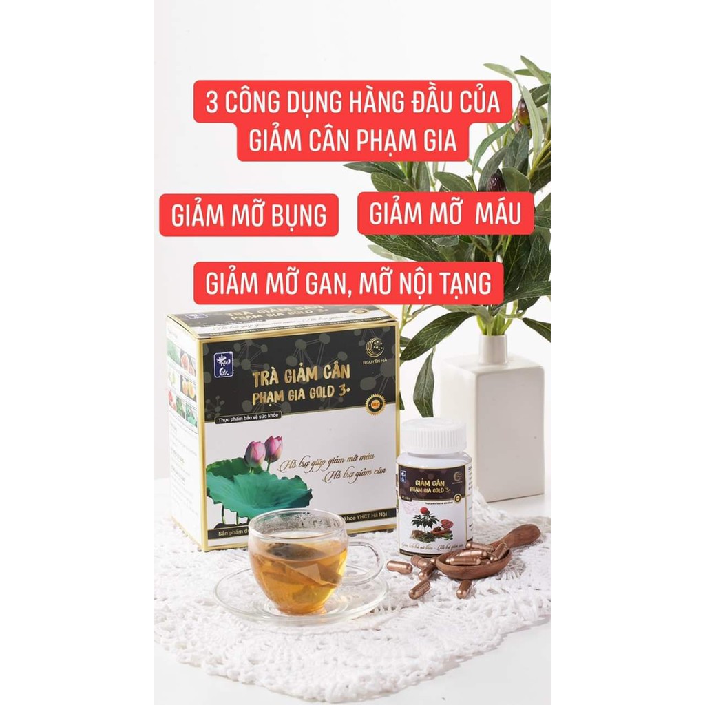 TRÀ GIẢM CÂN PHẠM GIA, 100% THẢO DƯỢC TỪ THIÊN NHIÊN, GIẢM CÂN , GIẢM MỠ THỪA, MỠ MÁU, AN TOÀN HIỆU QUẢ.