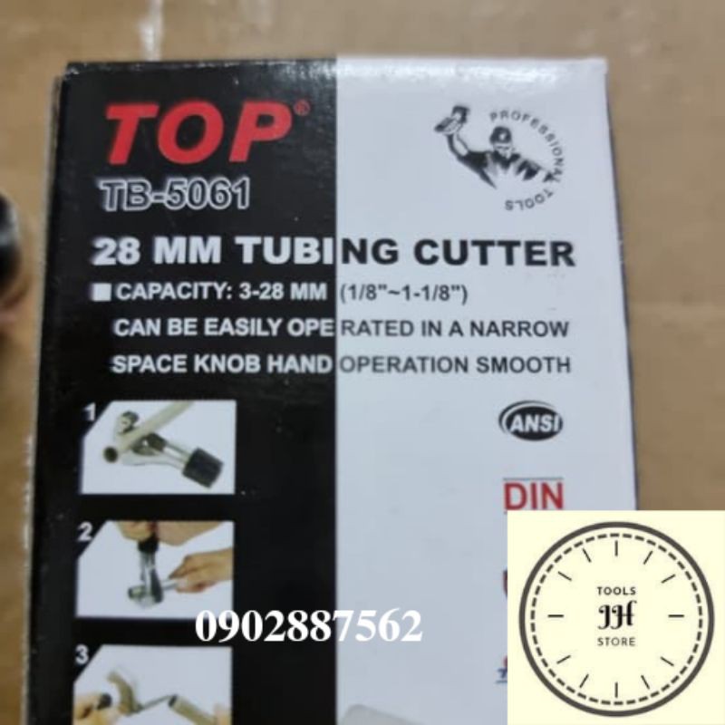 dao cắt ống đồng cao cấp TOP chính hãng (3-28mm)