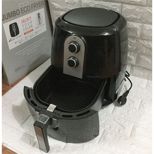 NỒI CHIÊN KHÔNG DẦU LOCK&LOCK 5,2L CƠ EJF151BLK HÀNG CHÍNH HÃNG BẢO HÀNH 12 THÁNG
