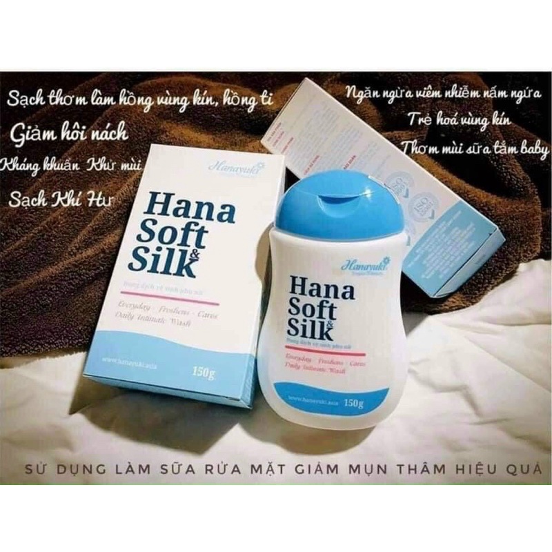 Dung Dịch Vệ Sinh Phụ Nữ HaNa Soft Silk