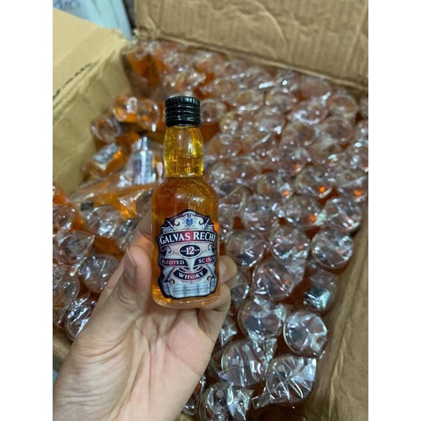 Combo  10 chai  MÔ HÌNH CHAI RƯỢU MINI trang trí bánh kem