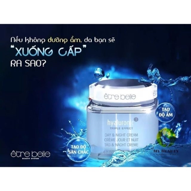 Kem chống lão hoá ngày đêm Hyaluronic Etrebelle 50ml (Đức)