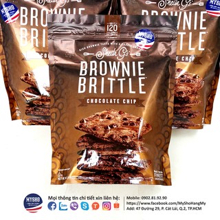 Bánh Sô cô la chip - Brownie Brittle Chocolate chip