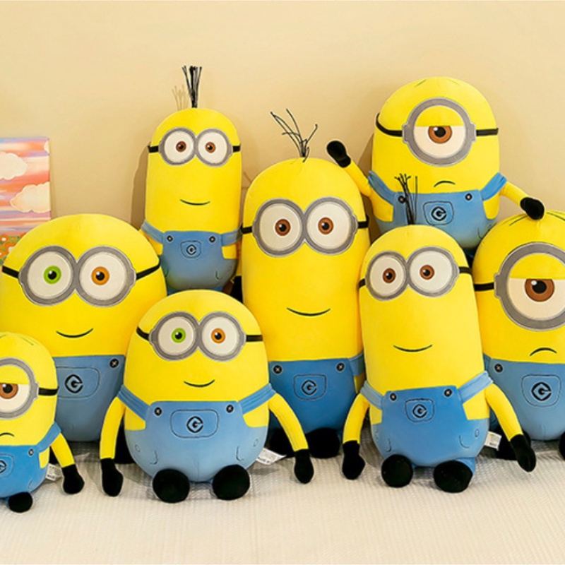 Đồ chơi nhồi bông Hình Minion Hoạt Hình Dễ Thương