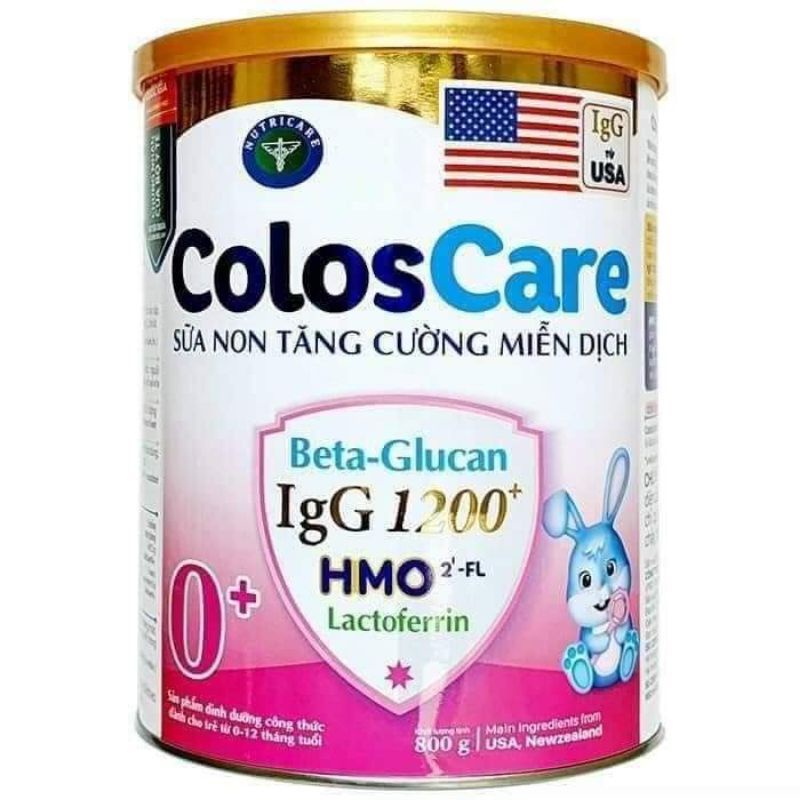 Sữa Non Colos Care 0+/800g