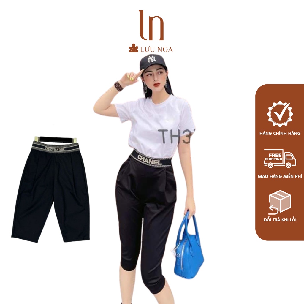 Quần bom baggy nữ cạp cao ôm eo, Quần baggy nữ dáng lỡ chất Umi mát cao cấp loại 1 co dãn 4 chiều