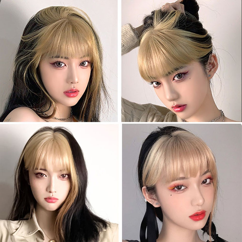 Tóc Giả 3d Bằng Vải Lanh Tự Nhiên Không Đường May Dành Cho Nữ