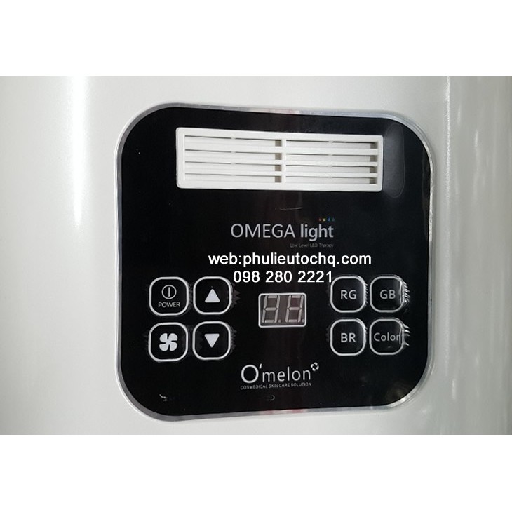 Lồng chăm sóc da 4 màu ánh sáng OMEGA LIGHT