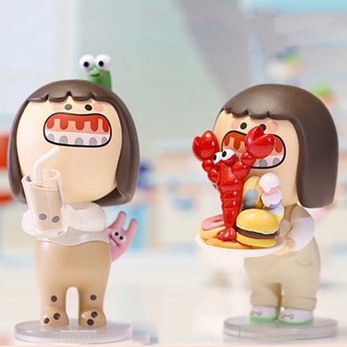 [] Búp Bê Popmart Gummy Hằng Ngày Trang Trí Hộp Bí Ẩn Hợp Thời Trang