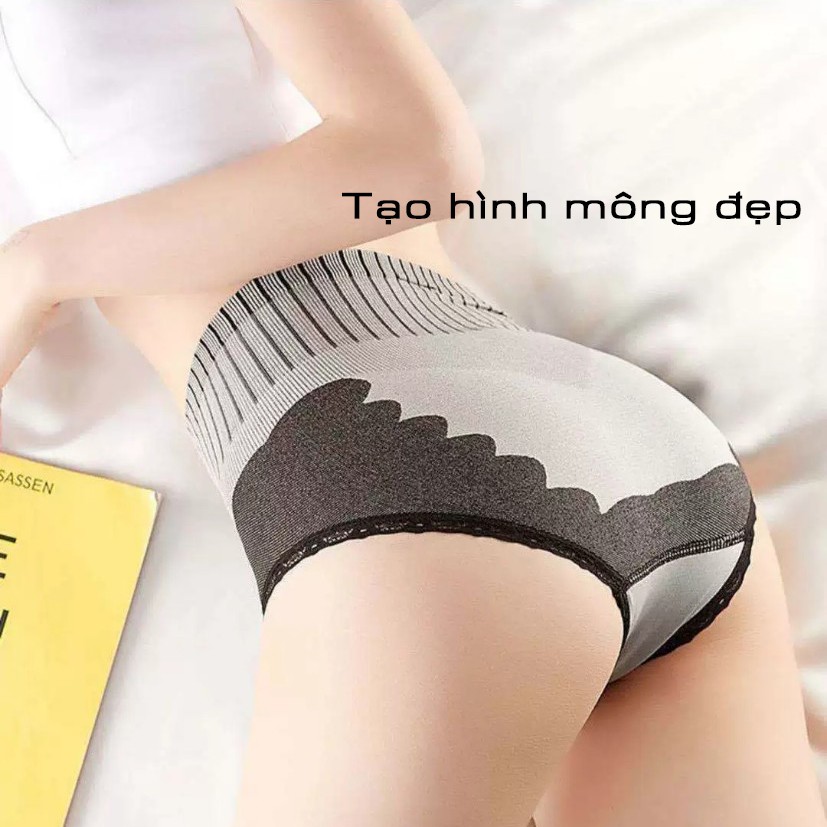 QUẦN LÓT NỮ GÂN TĂM CẠP CAO VIỀN REN - SIZE: M,L,XL- QUẦN CHIP REN CAO CẤP- FLQ69 | BigBuy360 - bigbuy360.vn