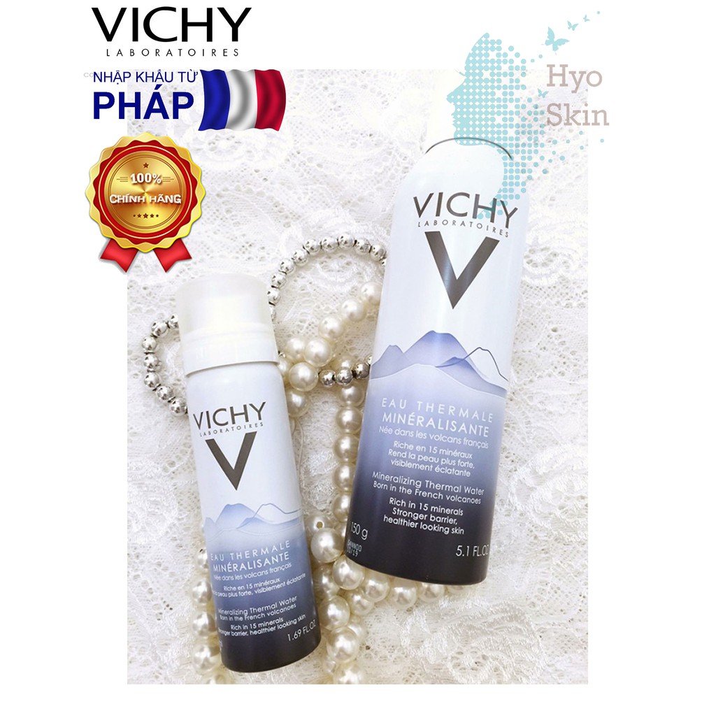 [CHÍNH HÃNG] Xịt Khoáng Dưỡng Da VICHY PURETE THERMALE THERMAL SPA WATER (50ml-150ml-300ml)