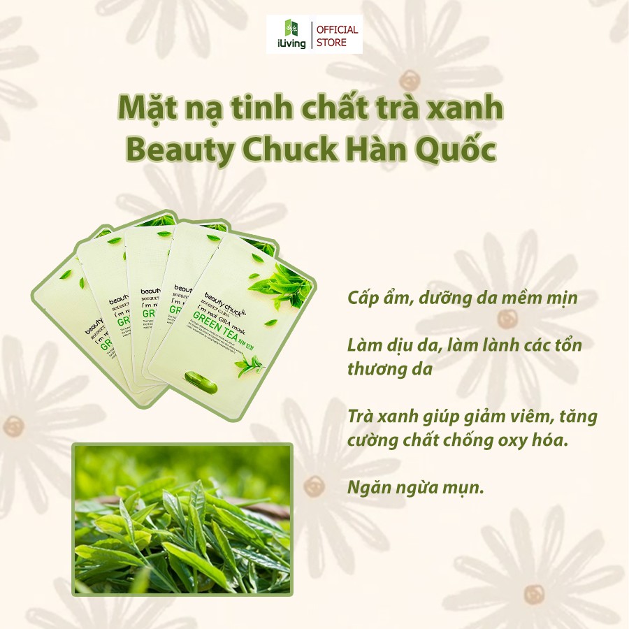 Mặt nạ dưỡng da Hàn Quốc cao cấp Beauty Chuck I'm Real Gira Mask 25g (miếng) ILIVING-BEAMN | BigBuy360 - bigbuy360.vn