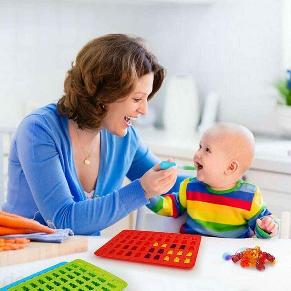 Khuôn Silicone Làm Đá / Sô Cô La Chống Dính Tiện Dụng