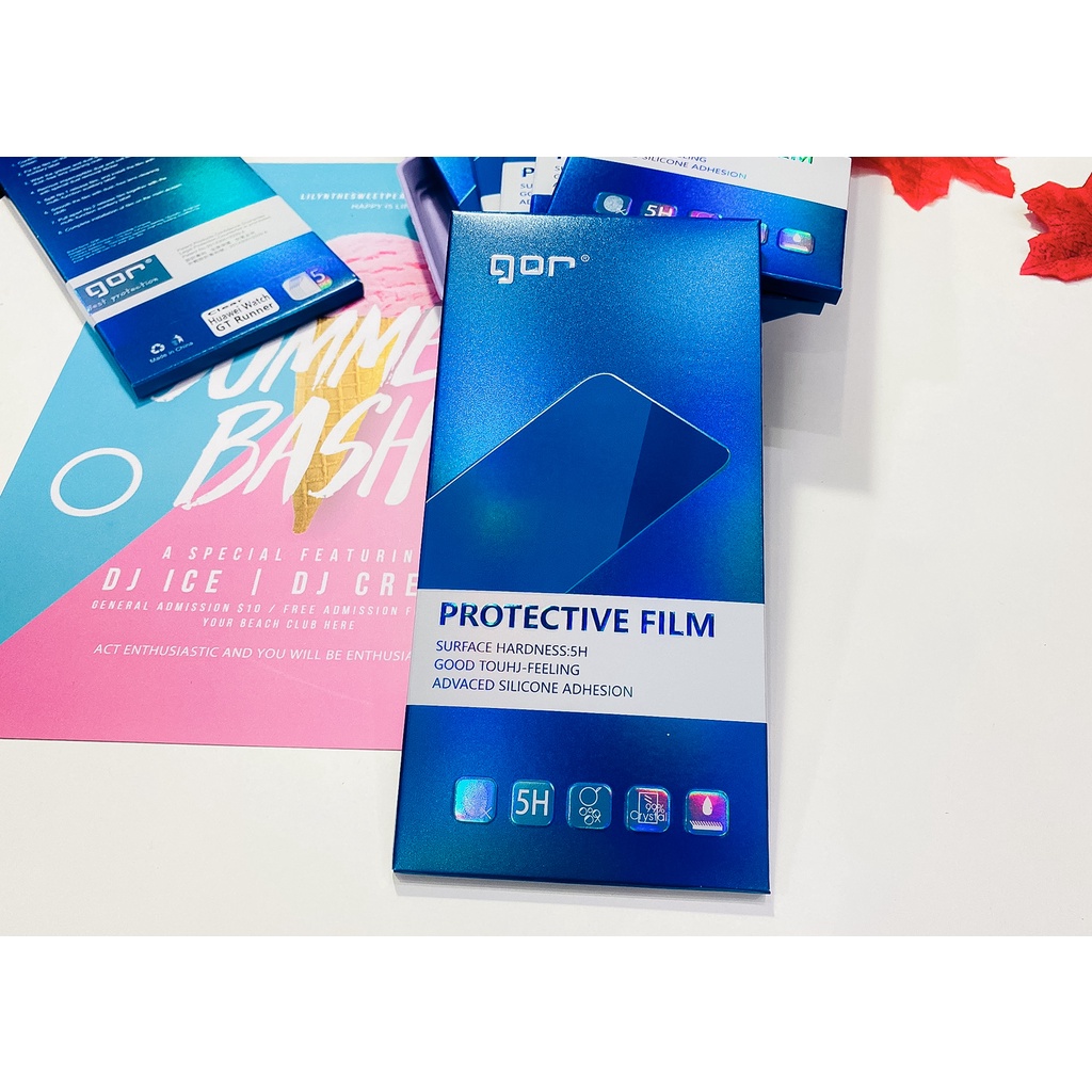 BỘ 05 MIẾNG DÁN FILM GOR CHO ĐỒNG HỒ HUAWEI GT3 PRO 46MM/ GT2 PRO 46MM VÀ GT3 PRO 43MM