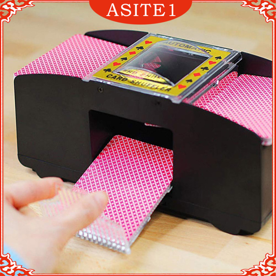 Electric Automatic Playing Card Shuffler Party Games Classic Poker Deck Shuffler