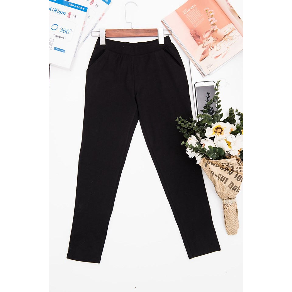 Quần Tregging nữ Airism 1OO% cotton Nhật Bản cao cấp SIÊU CO GIÃN | BigBuy360 - bigbuy360.vn