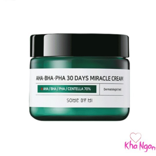 [HOT] Kem Dưỡng Loại bỏ Mụn Some By Mi AHA-BHA-PHA 30 Days Miracle Cream