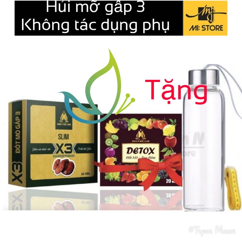 (Chính hãng) Slim X3 giảm cân đông y mộc linh - đốt mỡ gấp 3 giảm cân siêu tốc | BigBuy360 - bigbuy360.vn