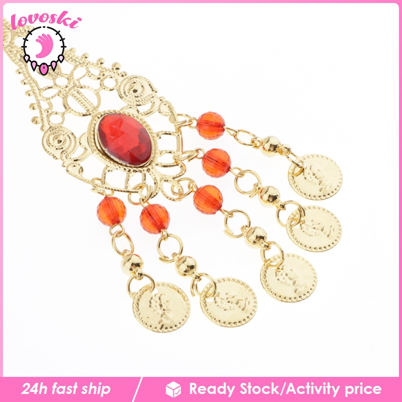 [Lovoski] Trang Sức Múa Bụng Ấn Độ