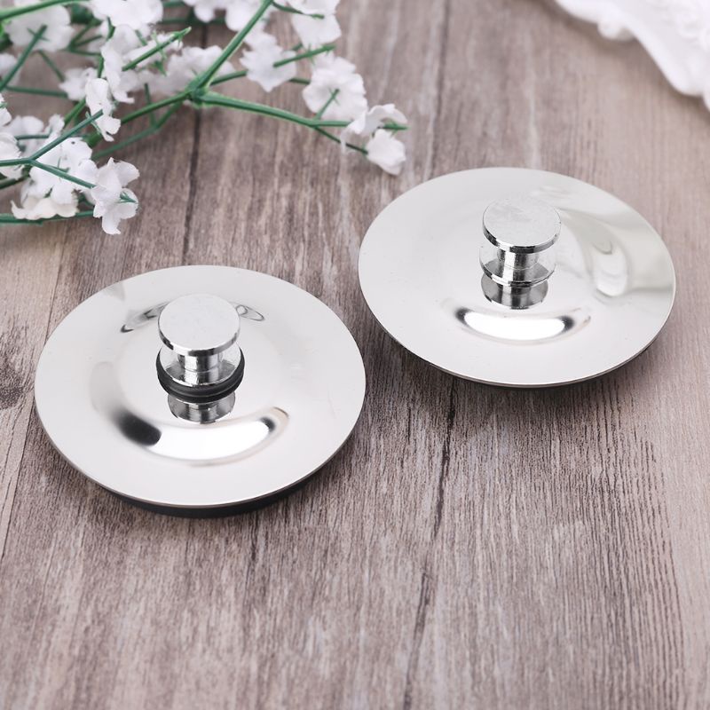 Nút Chặn Lỗ Thoát Nước Bồn Rửa Bằng Cao Su Và Inox