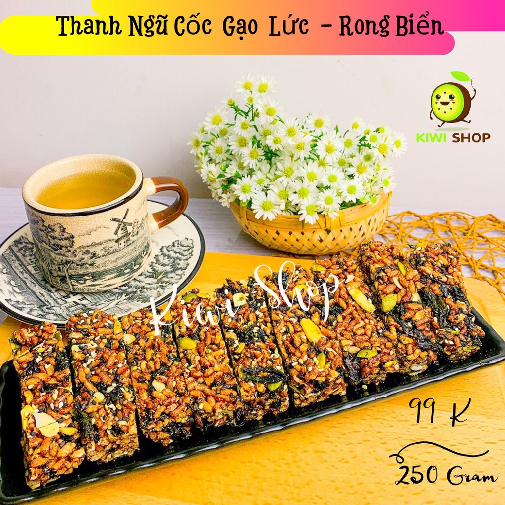 Combo Gạo lức chà bông, rong biển, Granola ăn vặt giảm cân, healthy FIGO- đồ ăn vặt ăn kiêng diet dinh dưỡng