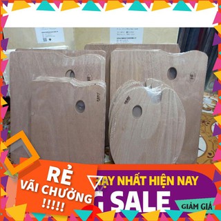 [BÁN CHẠY]  BẢNG PALLETE GỖ PHA MÀU , KHAY PHA MÀU CAO CẤP